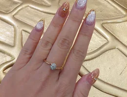 Gold Nails