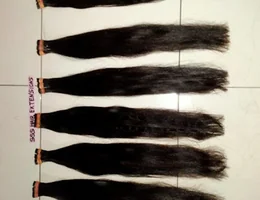 Sss hair extensions produksi rambut sambung asli 100% human